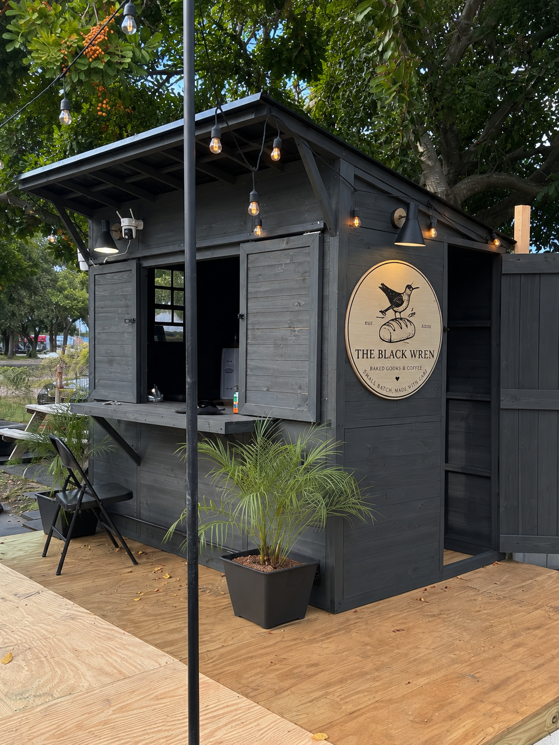 The Black Wren stand at Game of Fitness